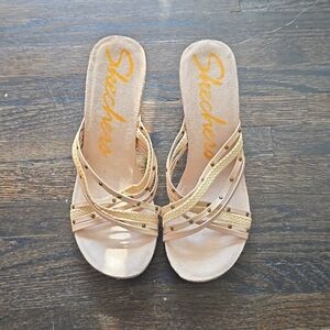 Skechers wedge sandals. Size 8. *new